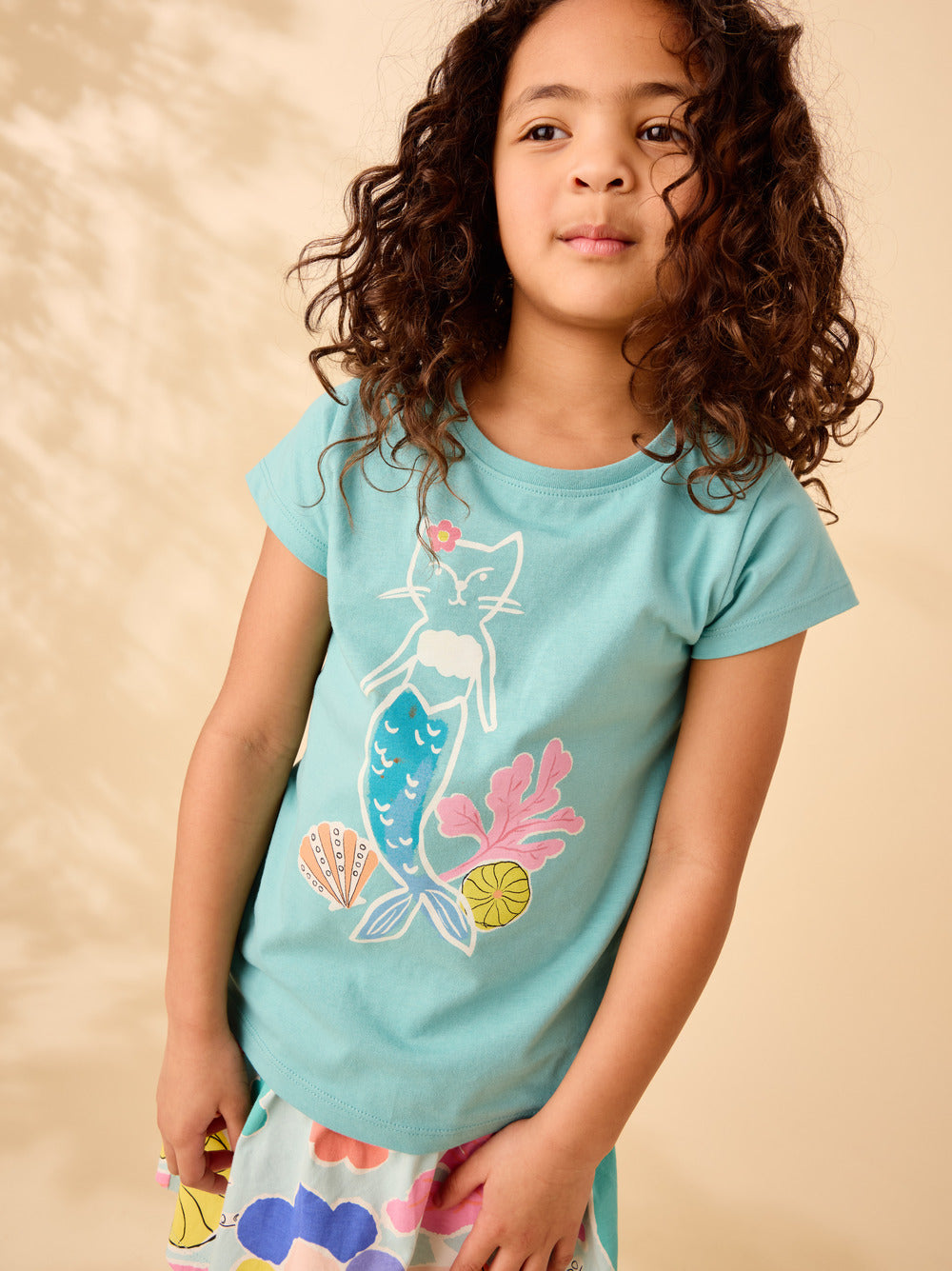 Tea Merkitty Graphic T-Shirt