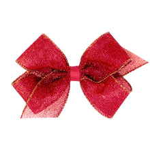 Load image into Gallery viewer, Wee Ones Medium Party Glitter Girls Hair Bows
