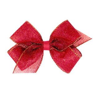 Wee Ones Medium Party Glitter Girls Hair Bows
