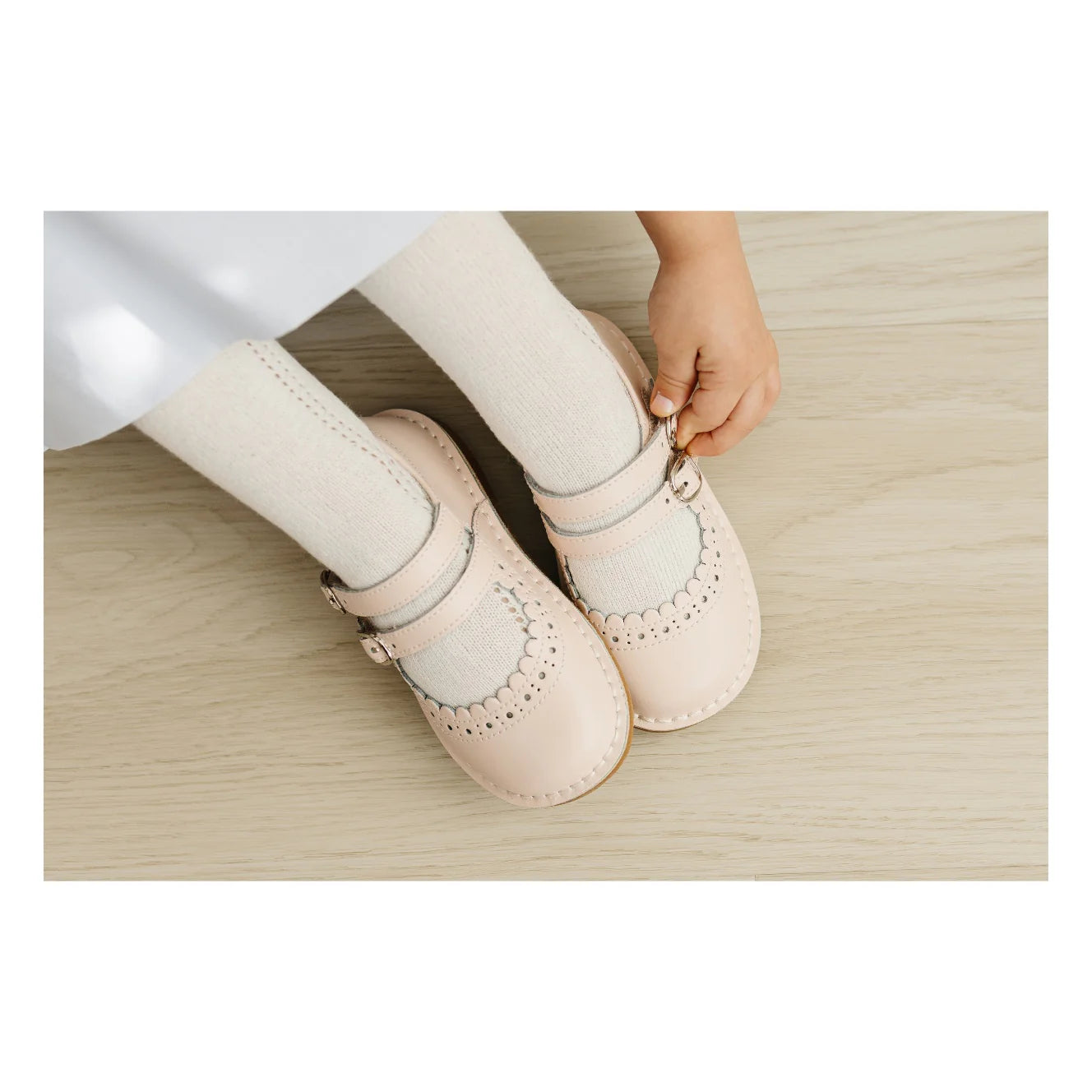 L'Amour Tatiana Double Strap Mary Jane