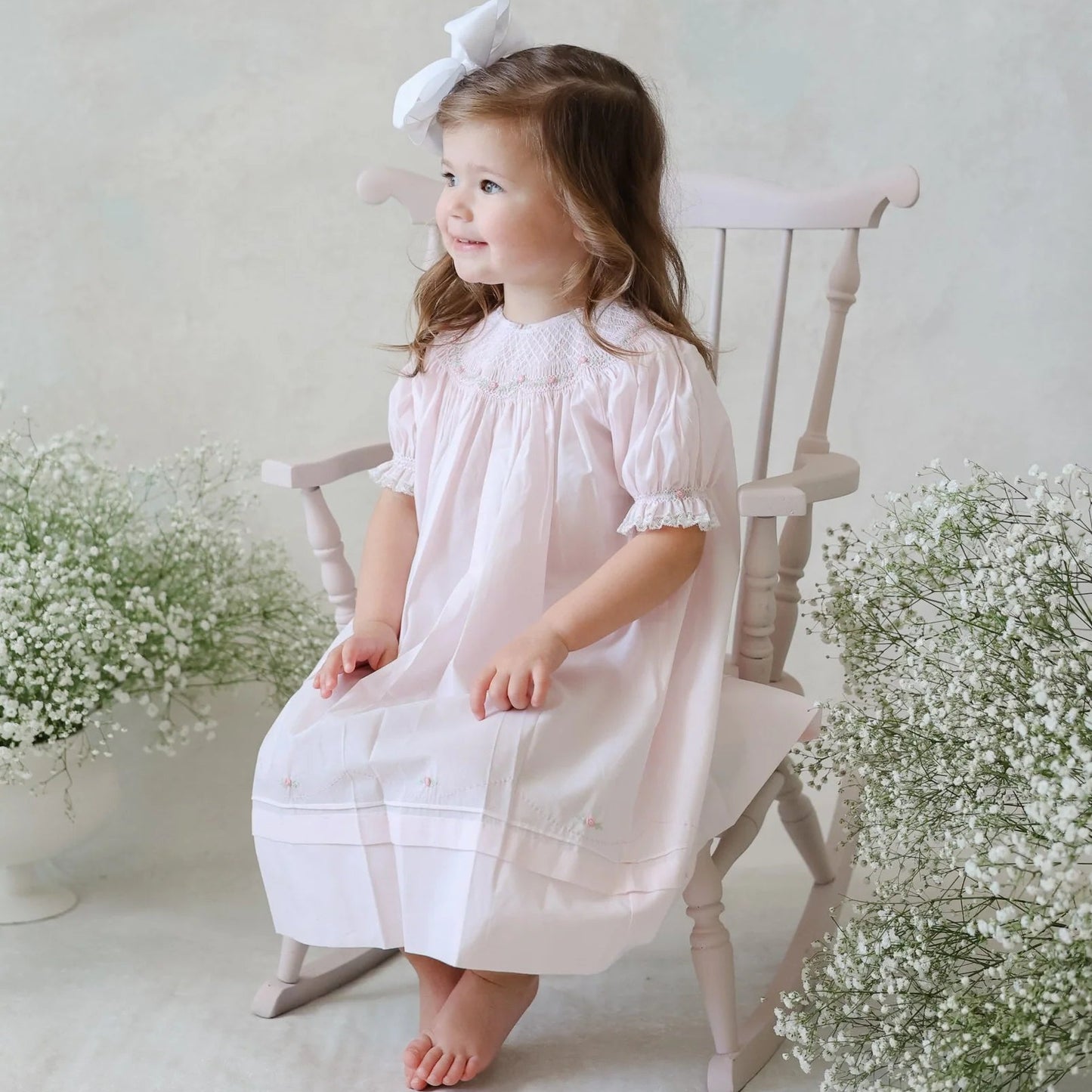 Feltman Brothers Rosette Bishop Dress- Infant