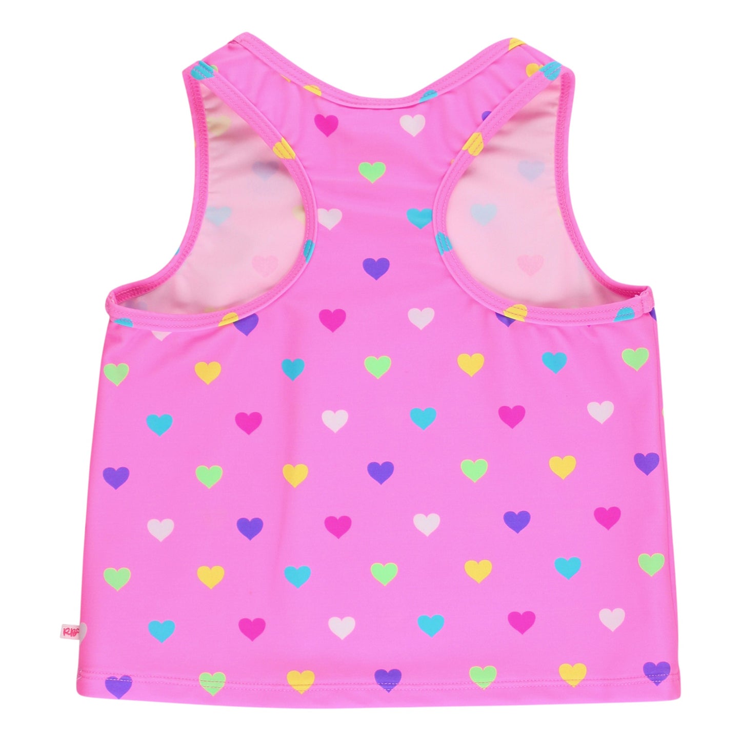 Ruffle Butts Hearts Active Tank Top