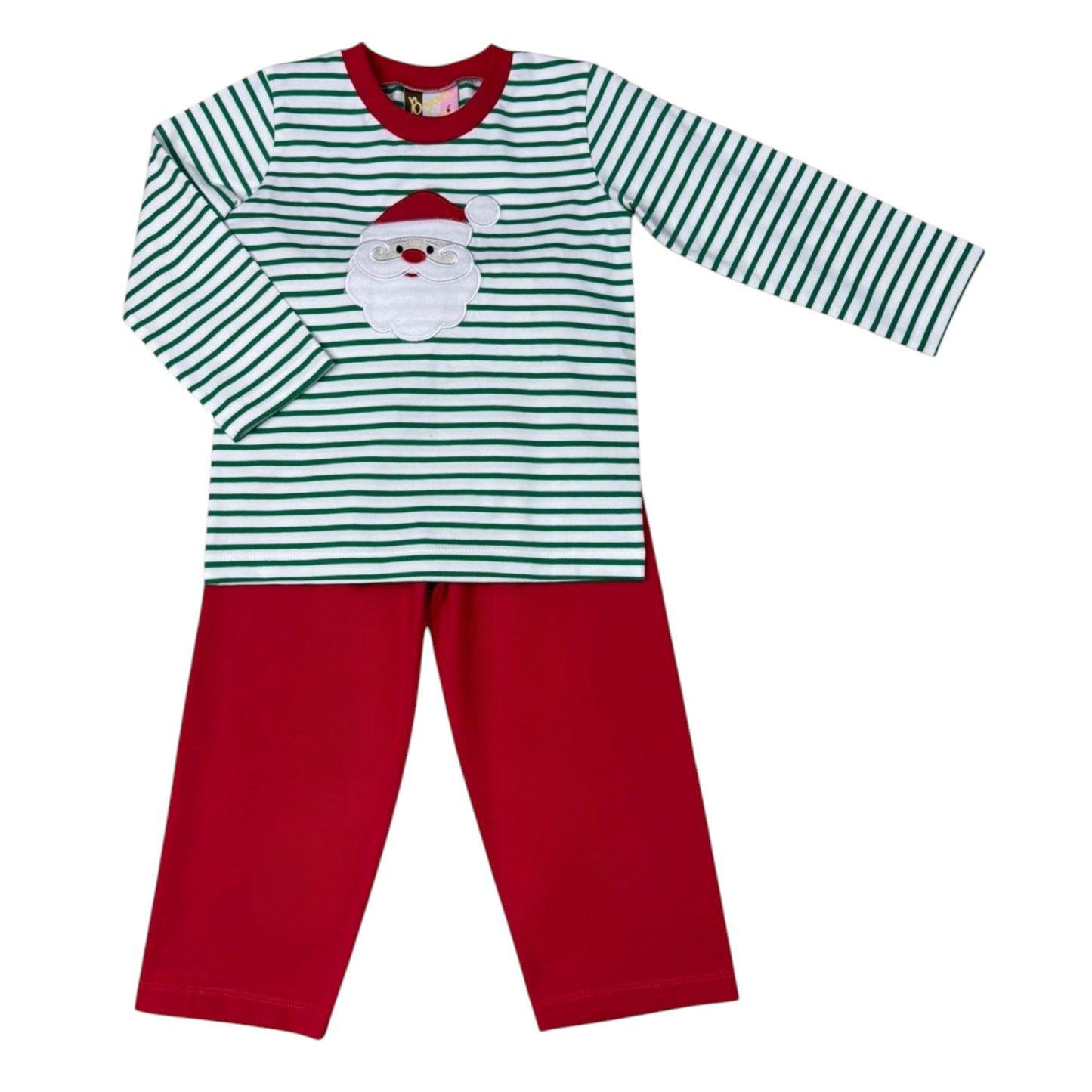 Banana Split HoHoHo Applique Pant Set