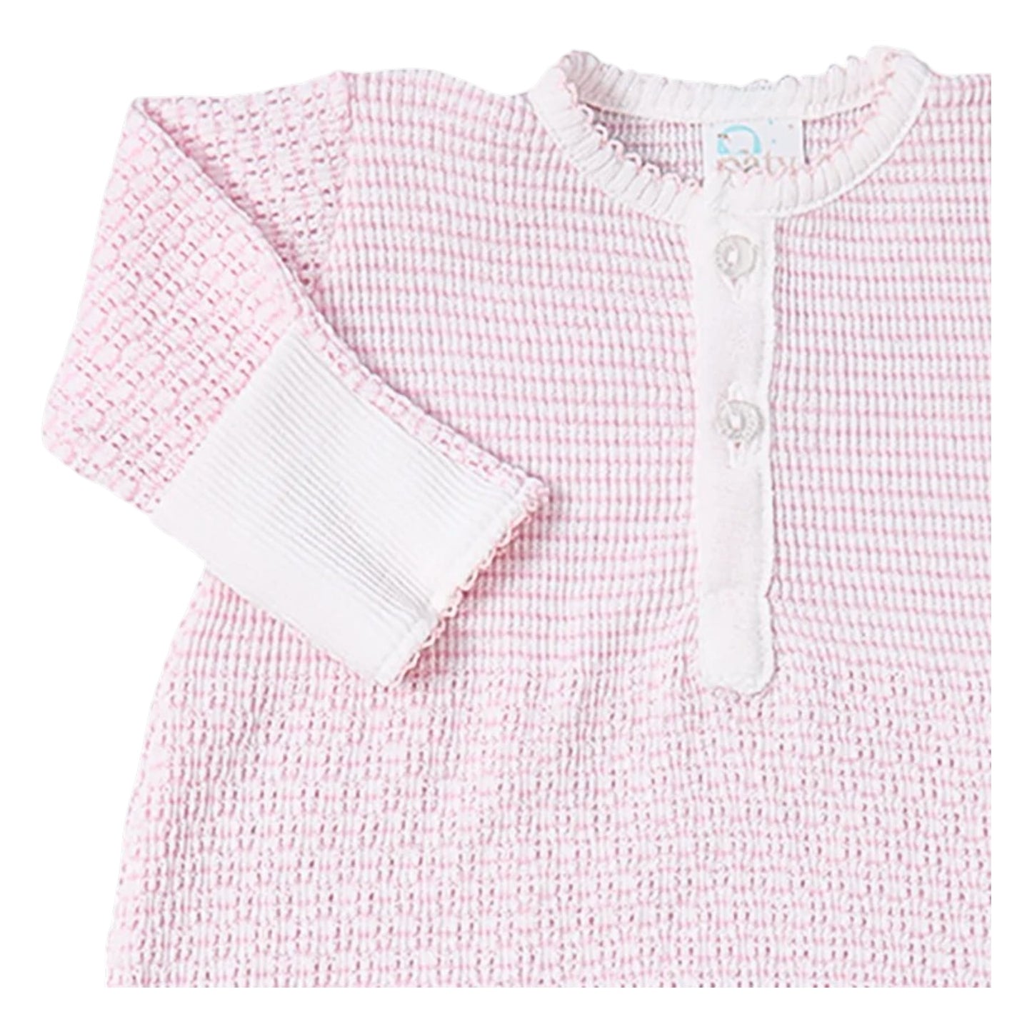 Paty, Inc. Knit Placket Gown