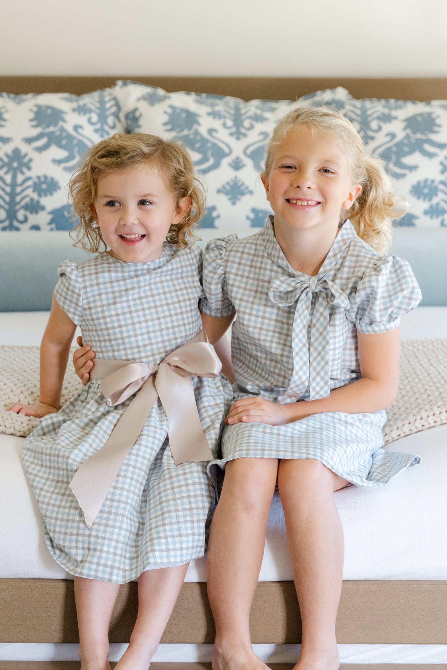 Bailey Boys Pigeon Plaid Tia Dress