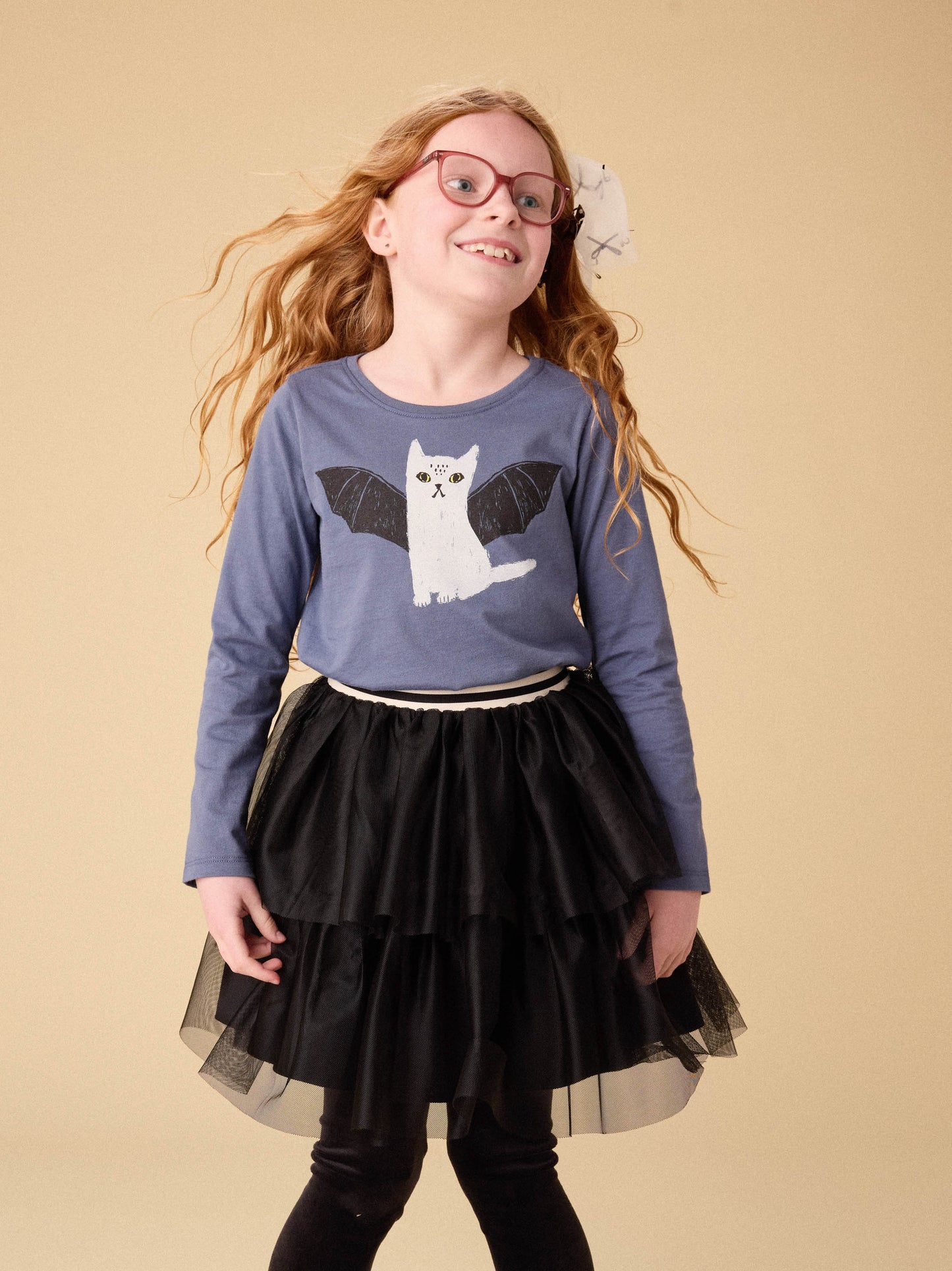 Tea Tiered Tulle Skirt