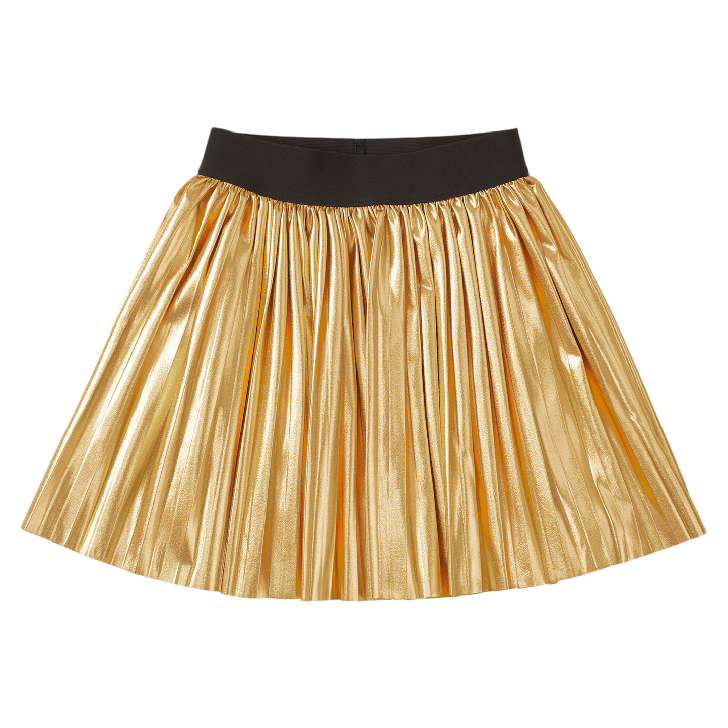 Tea Collection Pleated Metallic Skirt