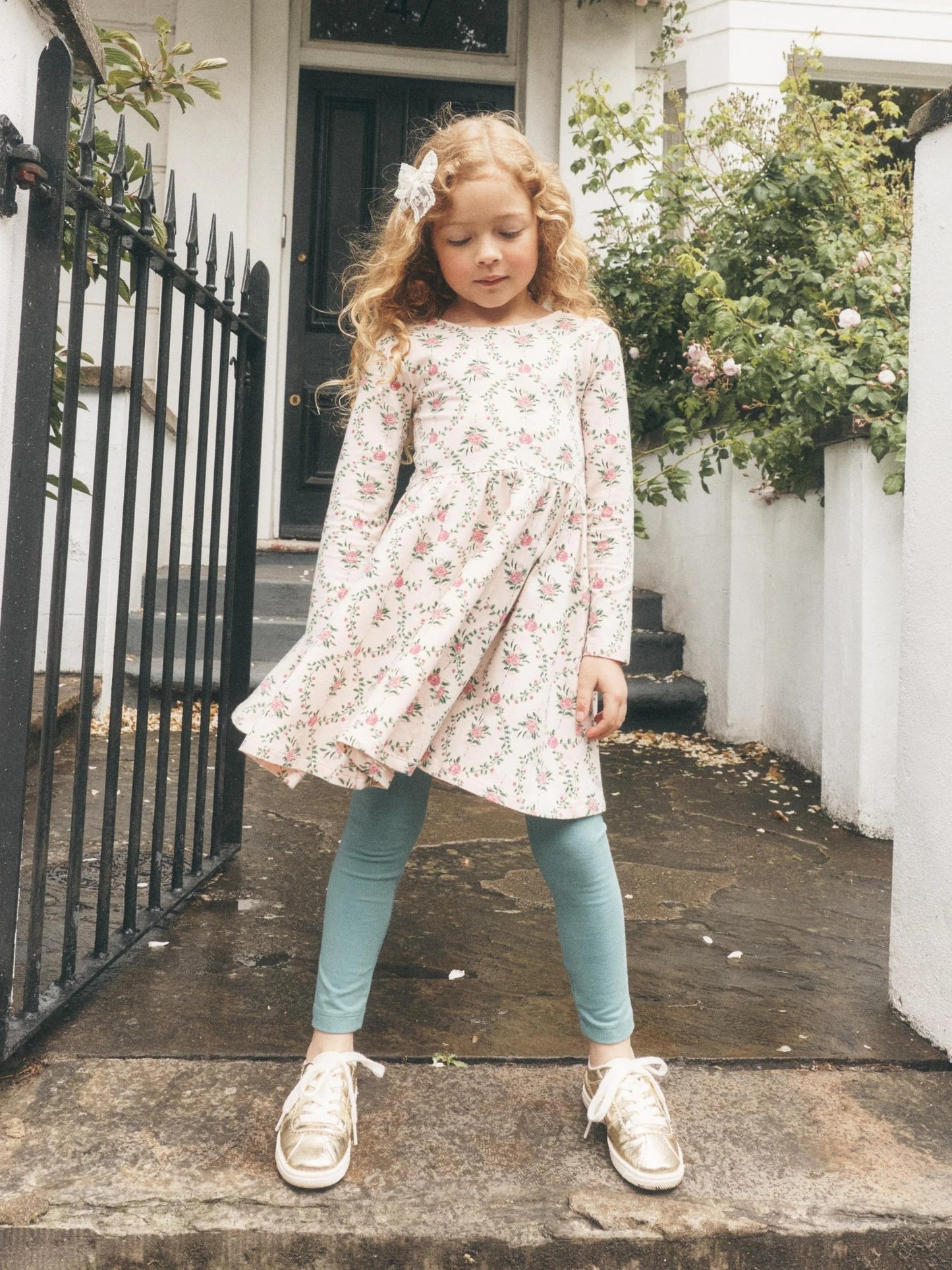 Tea Printed Ballet Dress