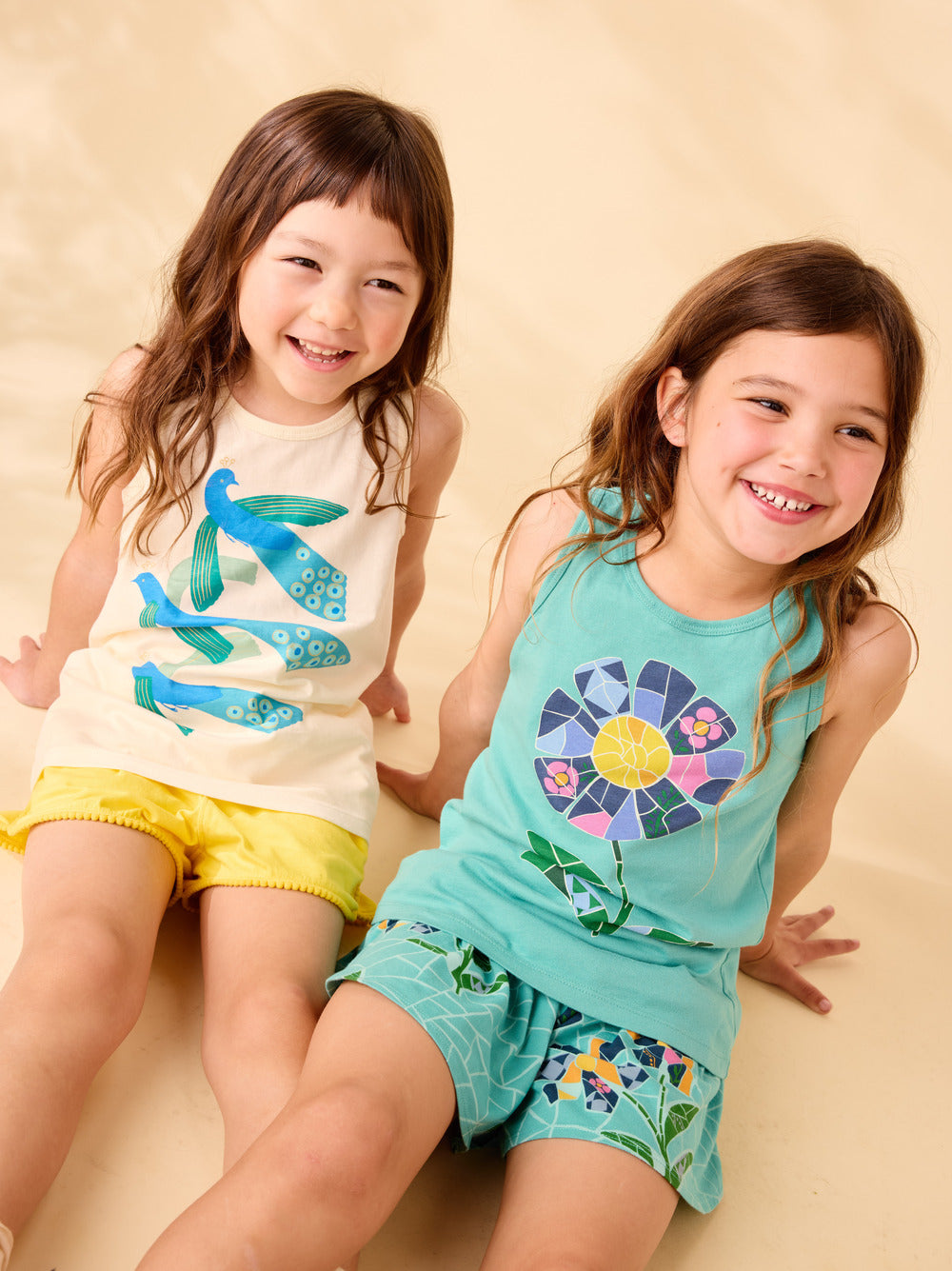 Tea Gaudi's Flower Graphic Tank Top
