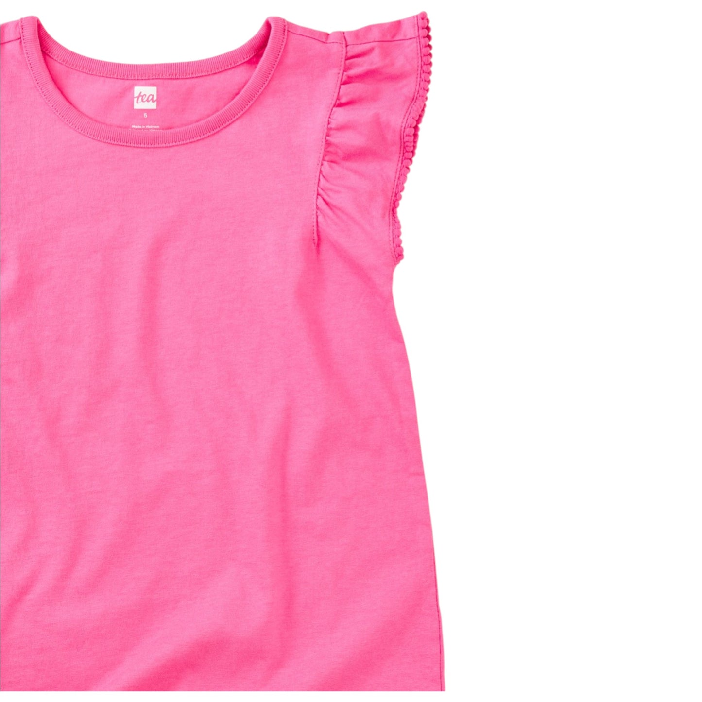 Tea Pom-Pom Flutter Top