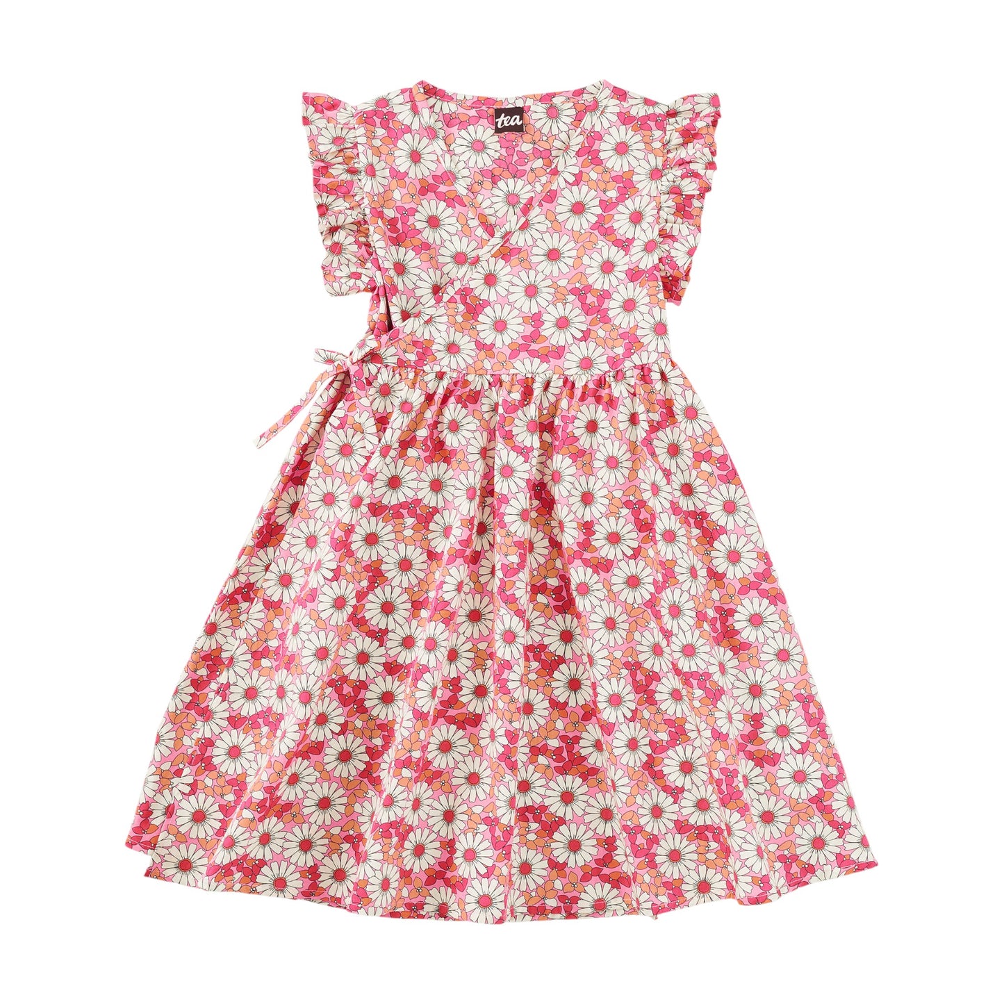 Tea Full Sweep Wrap Dress