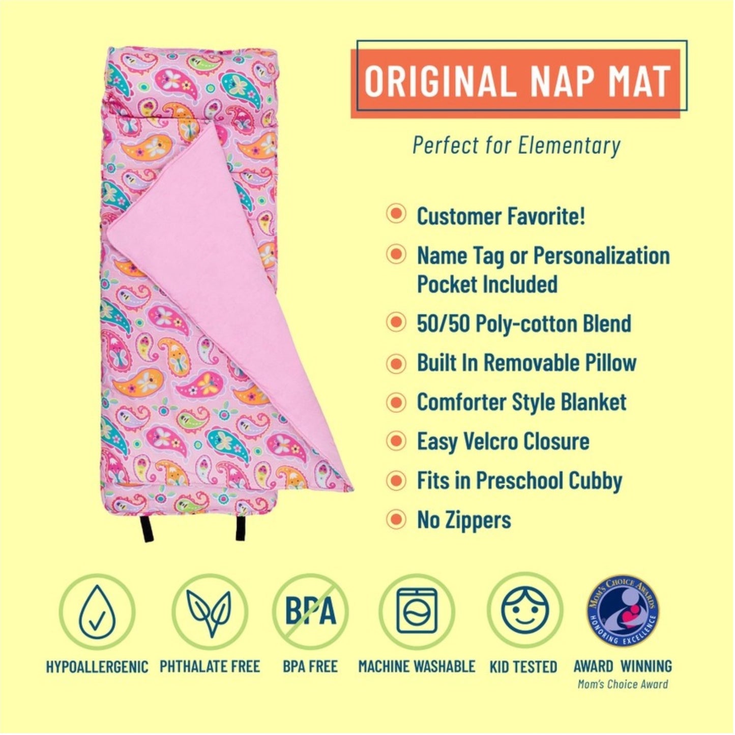 Wildkin Paisley Original Nap Mat