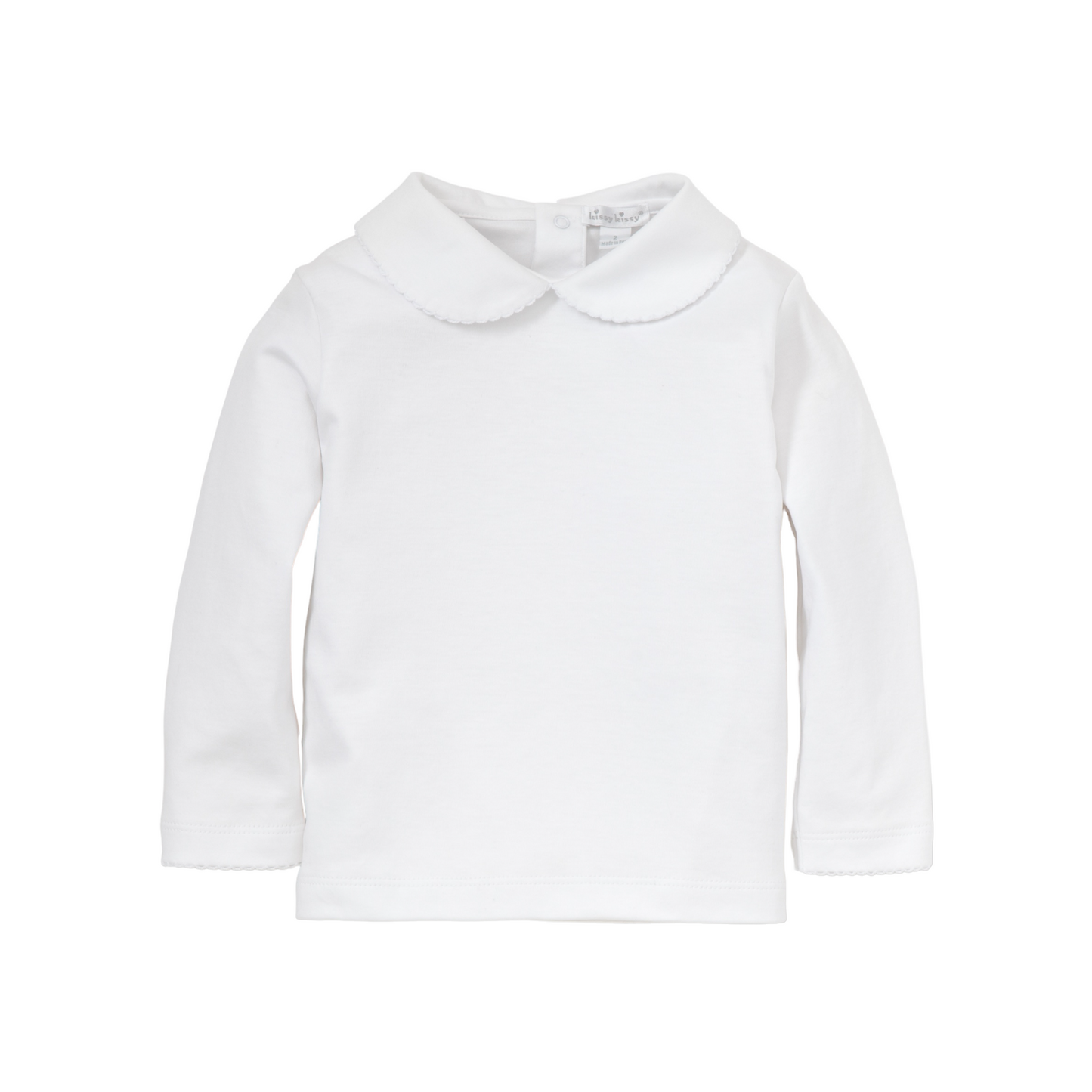 Kissy Kissy Basics Collar T-shirt