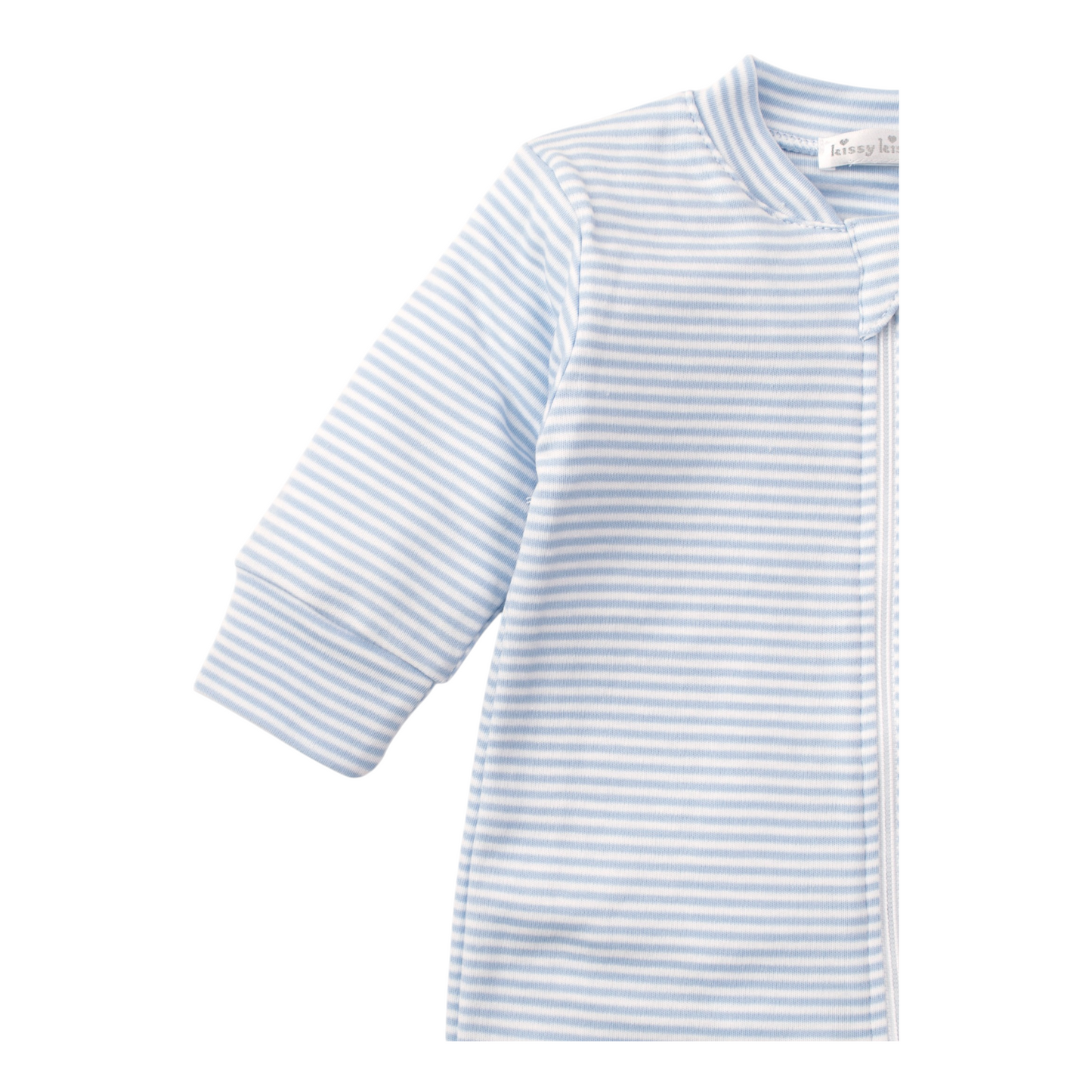 Kissy Kissy Simple Stripes Zip Footie