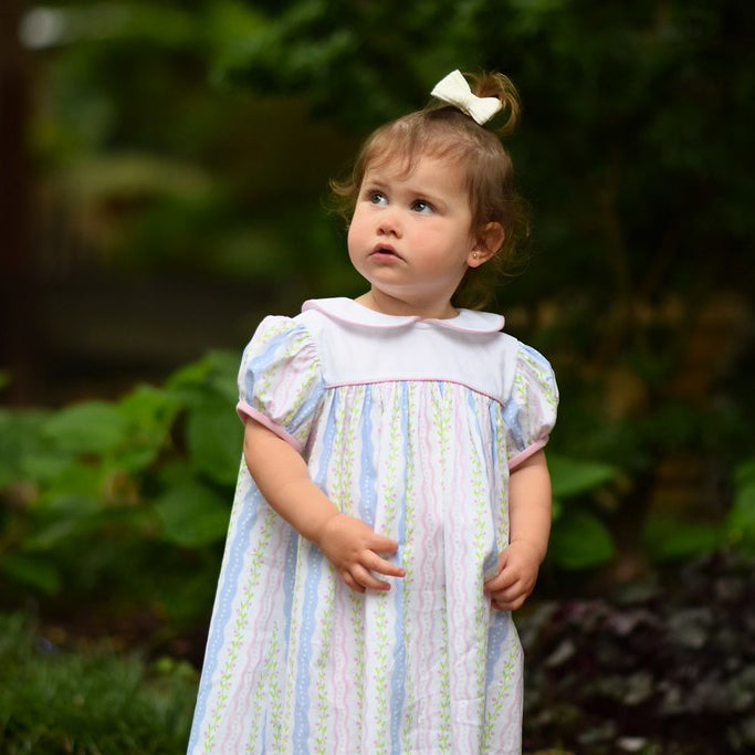 Funtasia Too Floral Stripe Float Dress