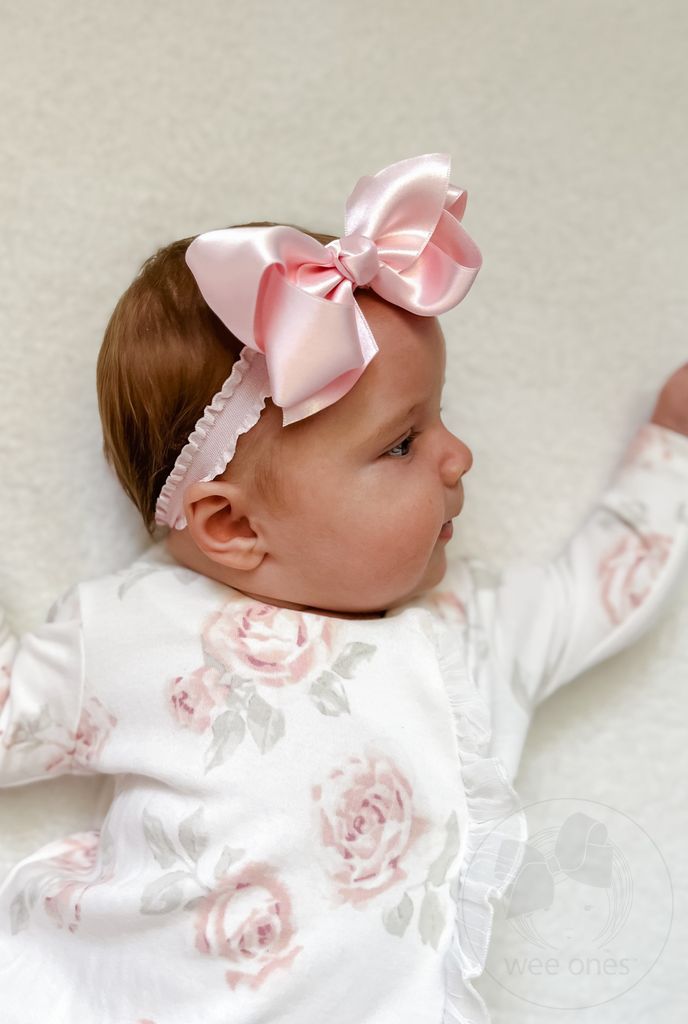 Wee Ones Add-A-Bow Stretch Ruffle Bands