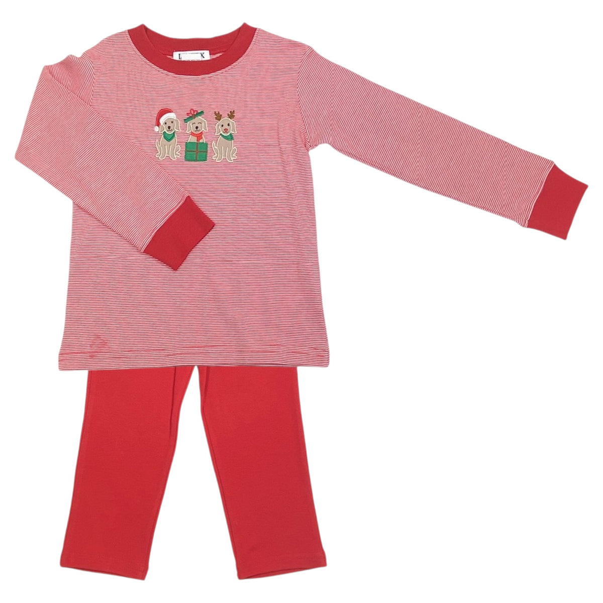 Ishtex Christmas Dog Trio Pant Set