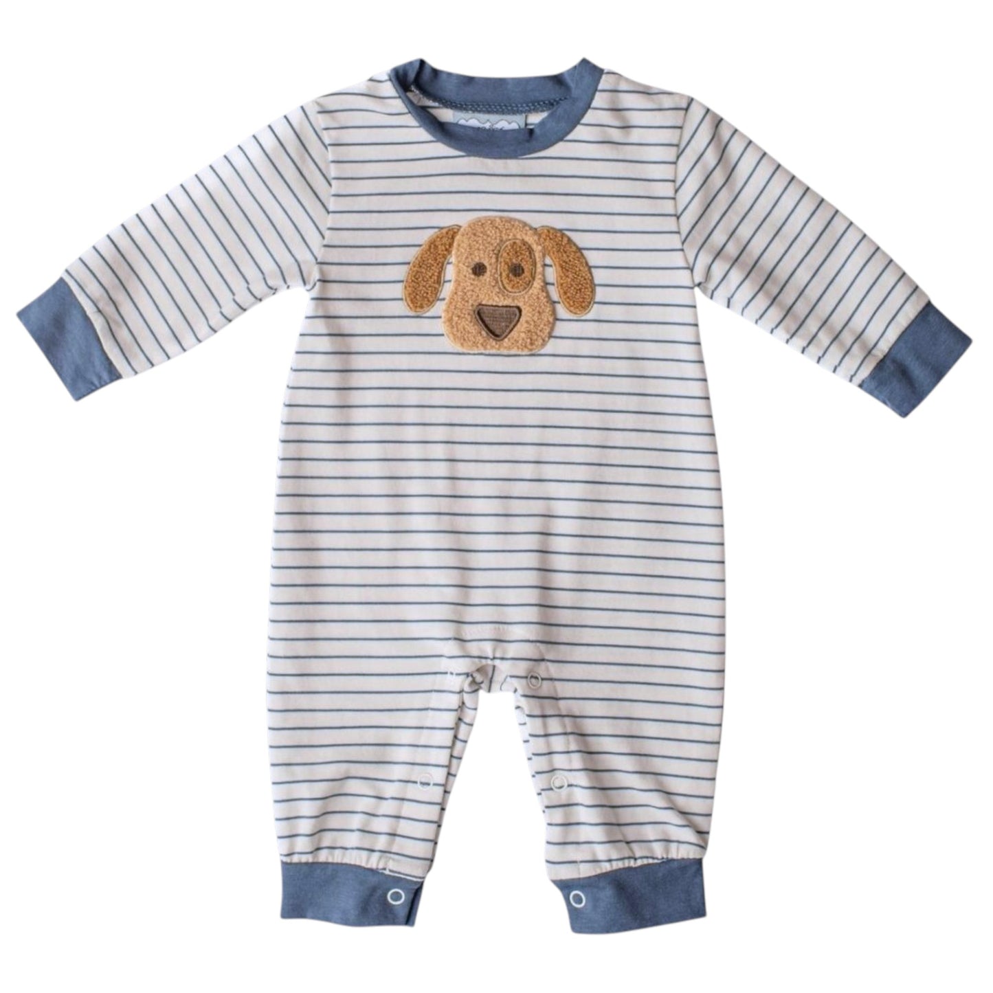Three Sisters Puppy Applique Romper