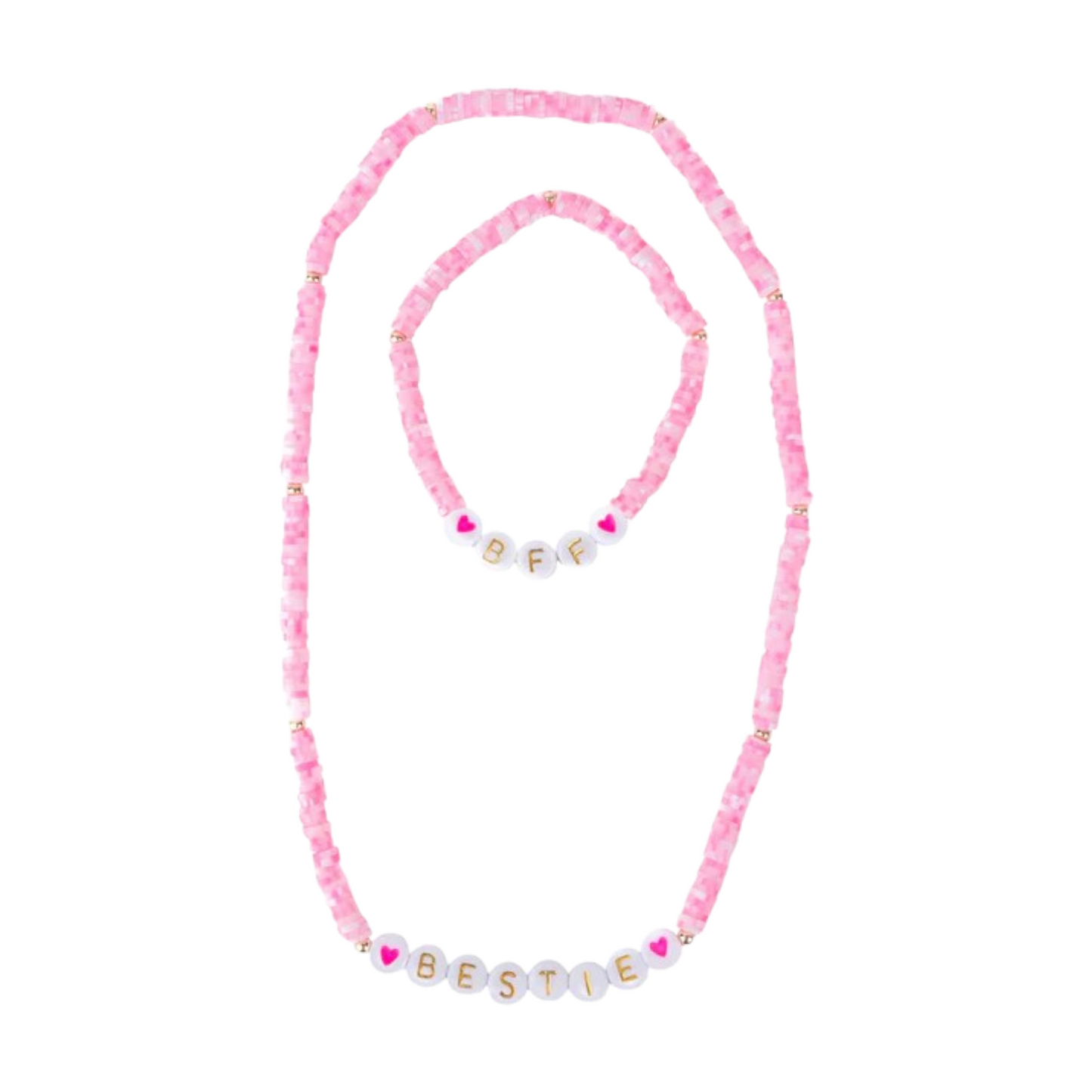 Great Pretenders Bestie Necklace & Bracelet Set