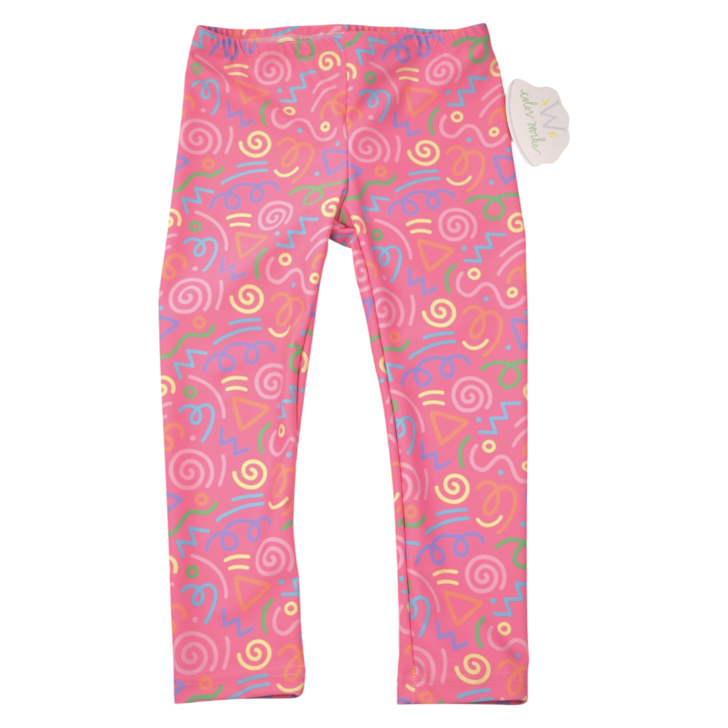 Funtasia Too Athletic Squiggles Leggings