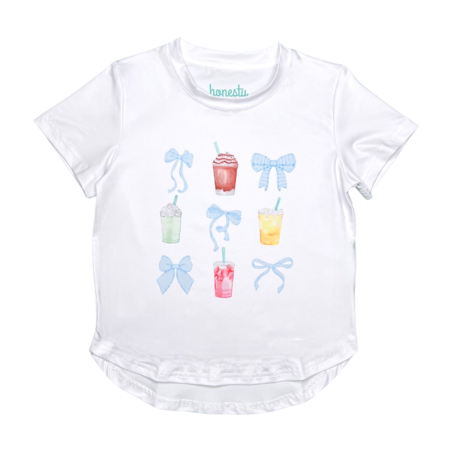 Honesty Coffee And Bows Performance T-Shirt