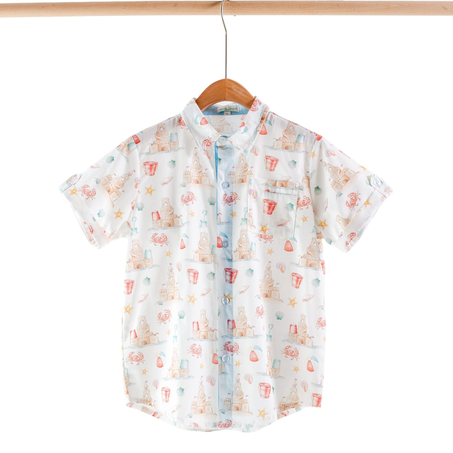 Nola Tawk Beach Day Collared Shirt