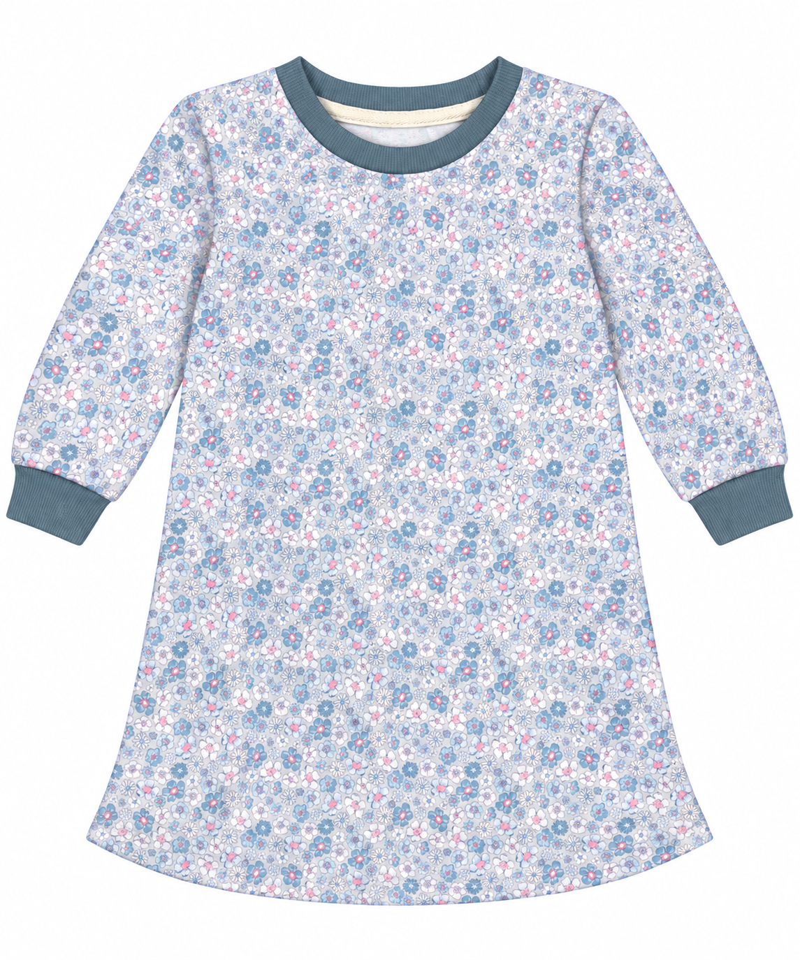 Honesty Floral Sweatshirt Dress