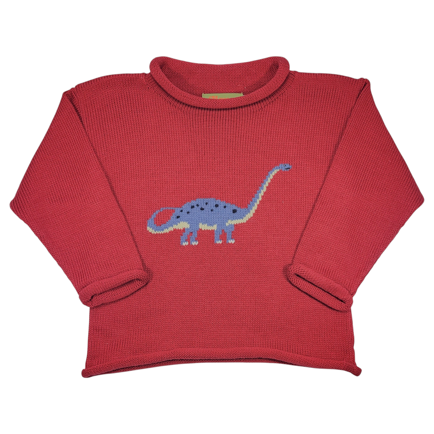 Luigi Brontosaurus Roll Neck Sweater