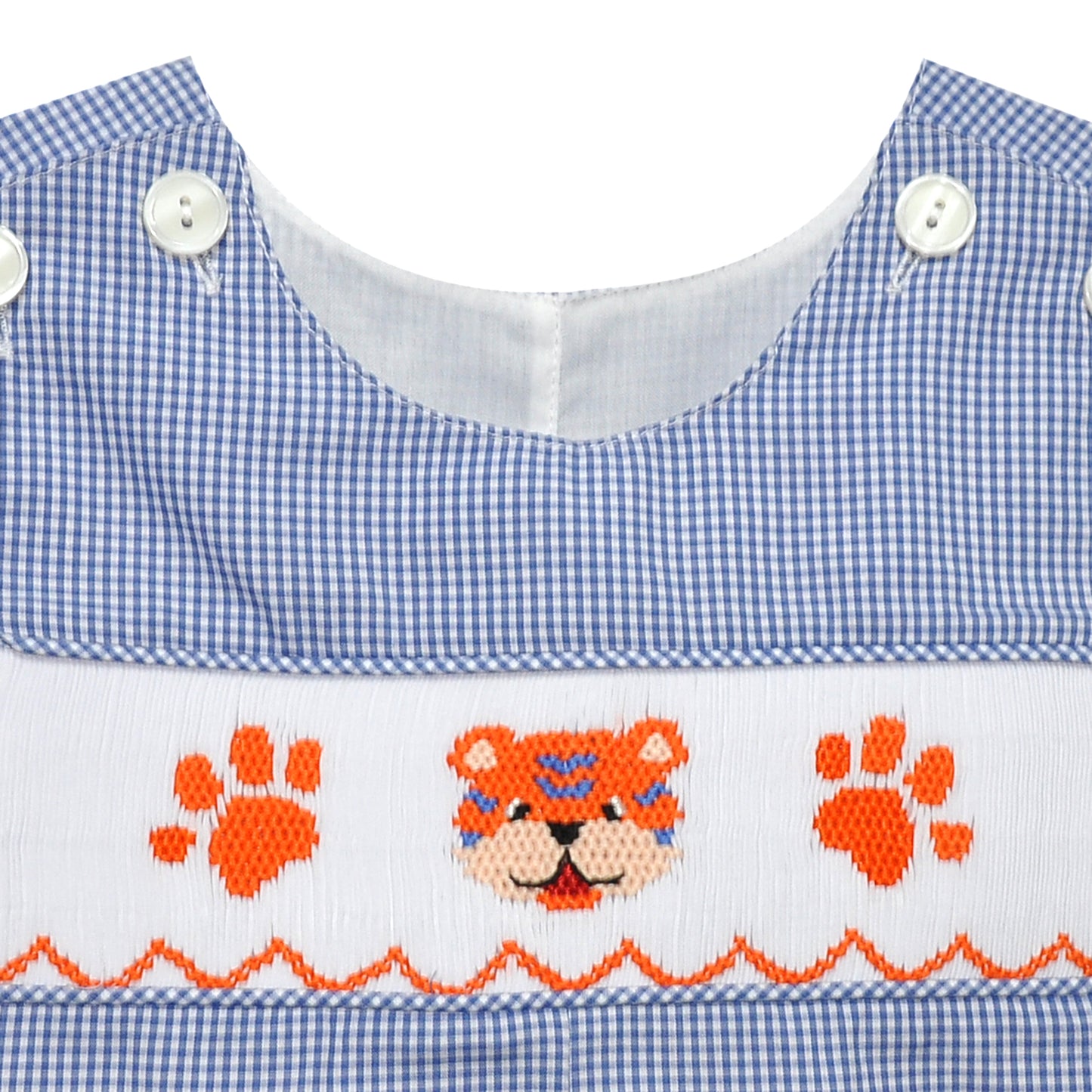 Southern Saturday Smocked Tiger Shortall