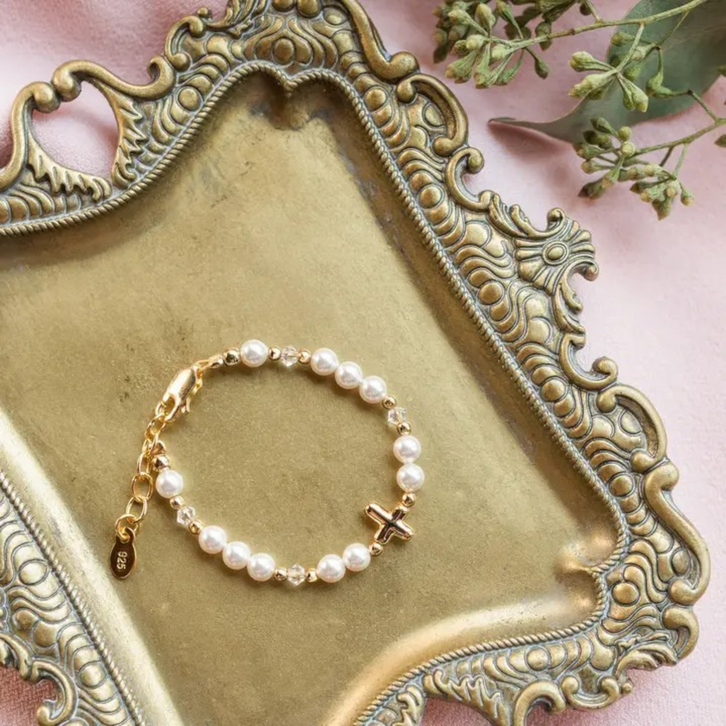 Cherished Moments Eve Cross Bracelet