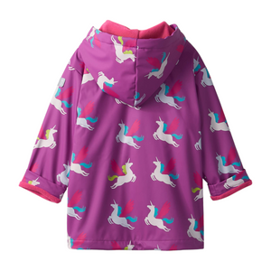 Hatley Pretty Pegasus Color Changing Raincoat