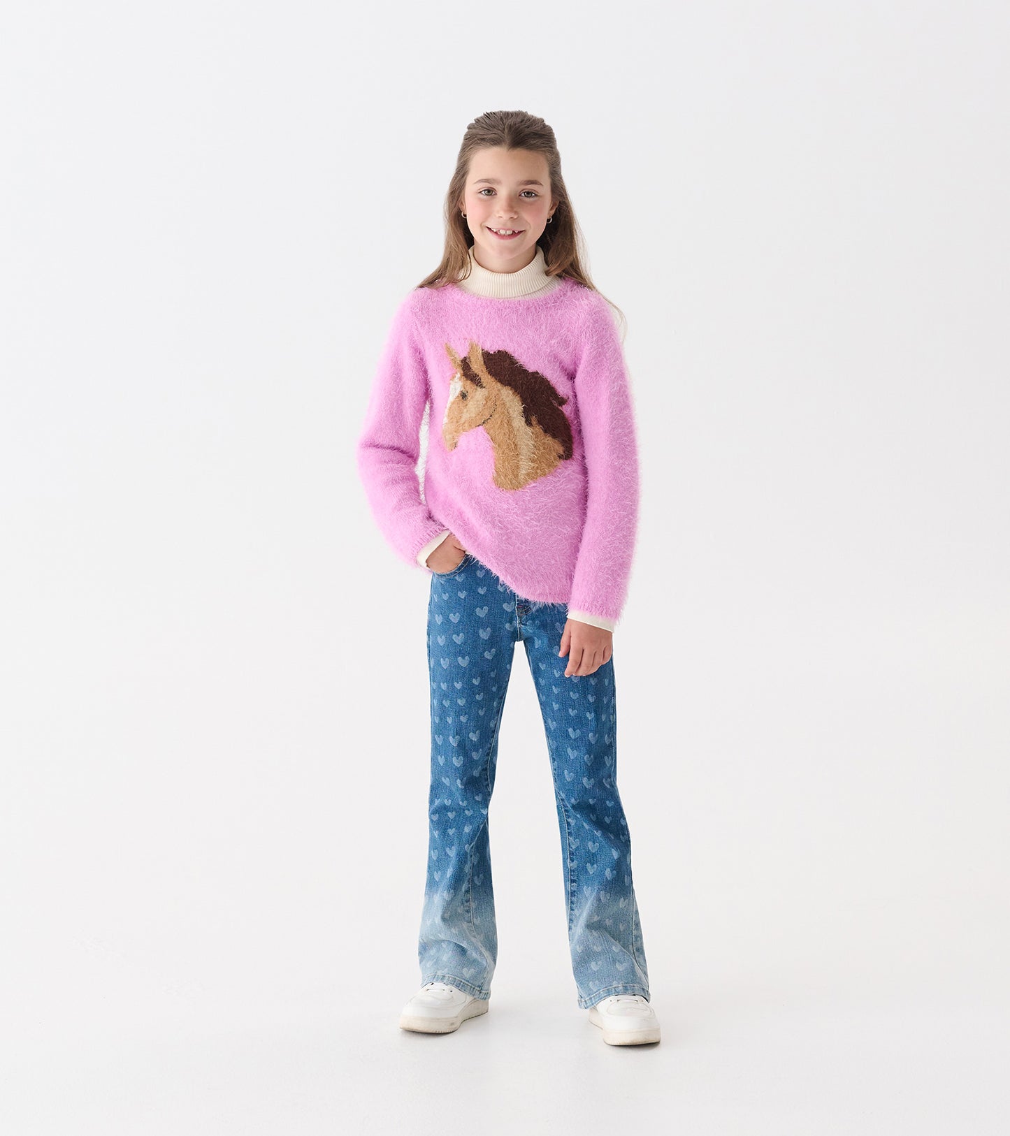 Hatley Horse Furry Sweater