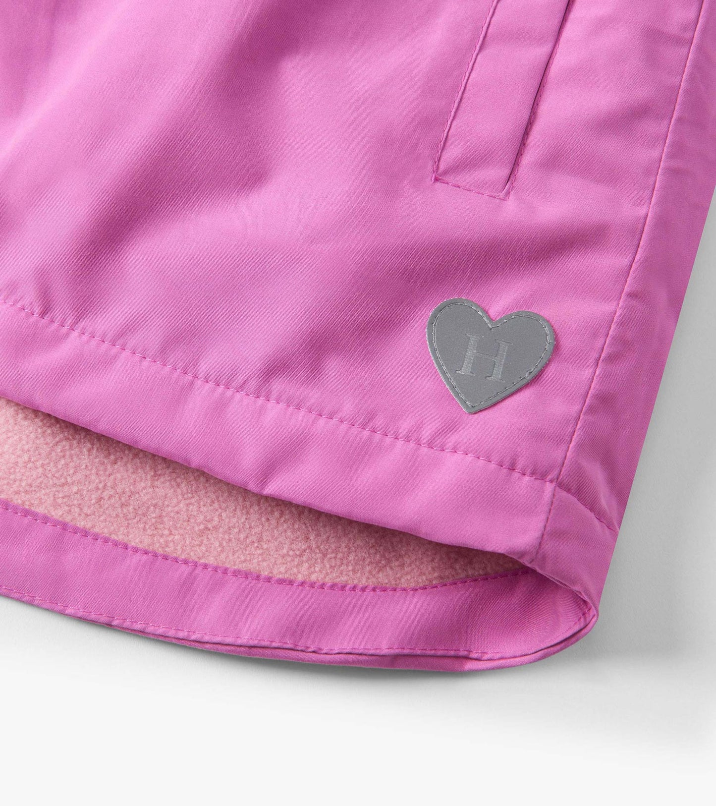 Hatley Heart Swans Color-Reveal Field Jacket