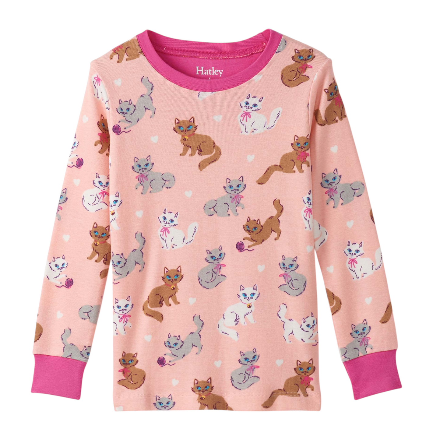 Hatley Little Kitties Cotton Lounge Set