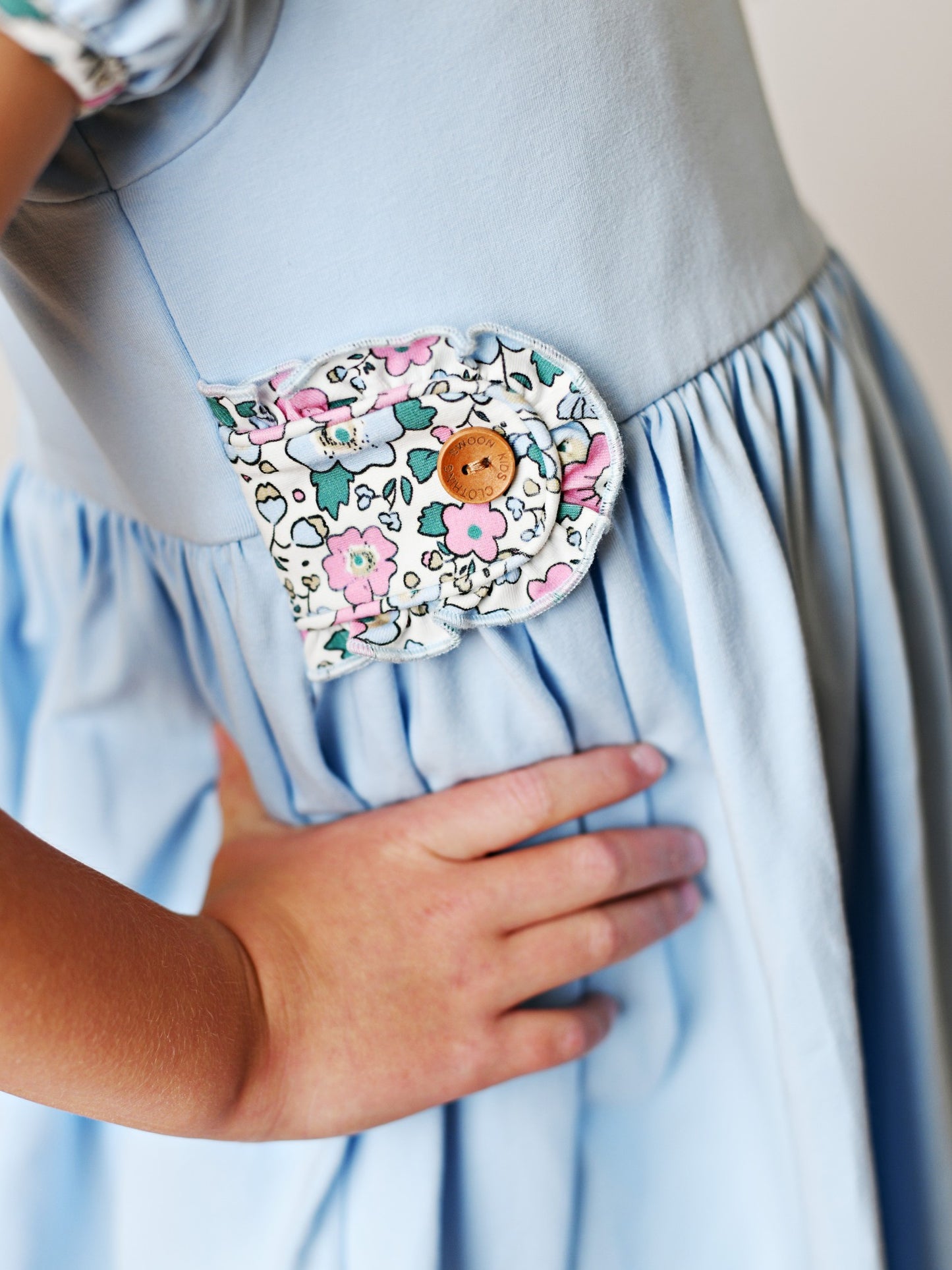 Swoon Baby Floral Tab Dress
