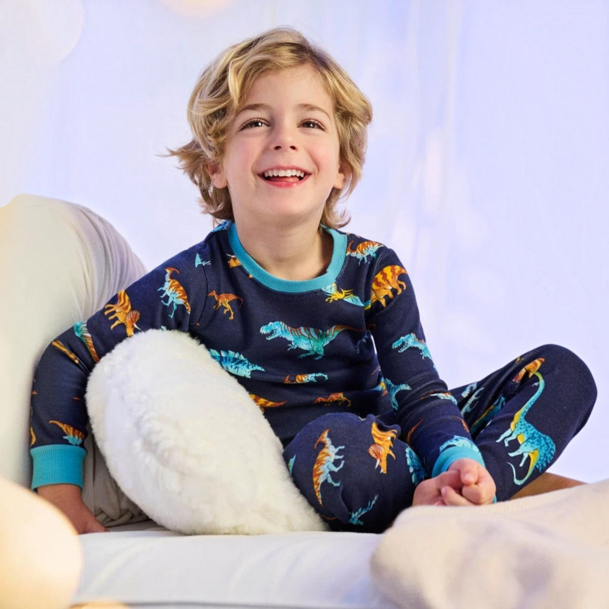 Hatley Colorful Dinos Cotton Pajama Set