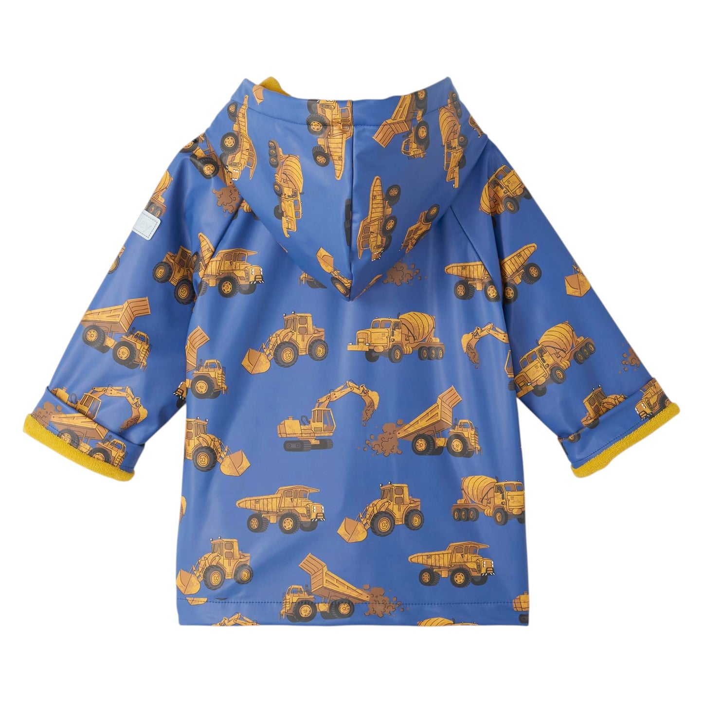Hatley Construction Trucks Rain Jacket