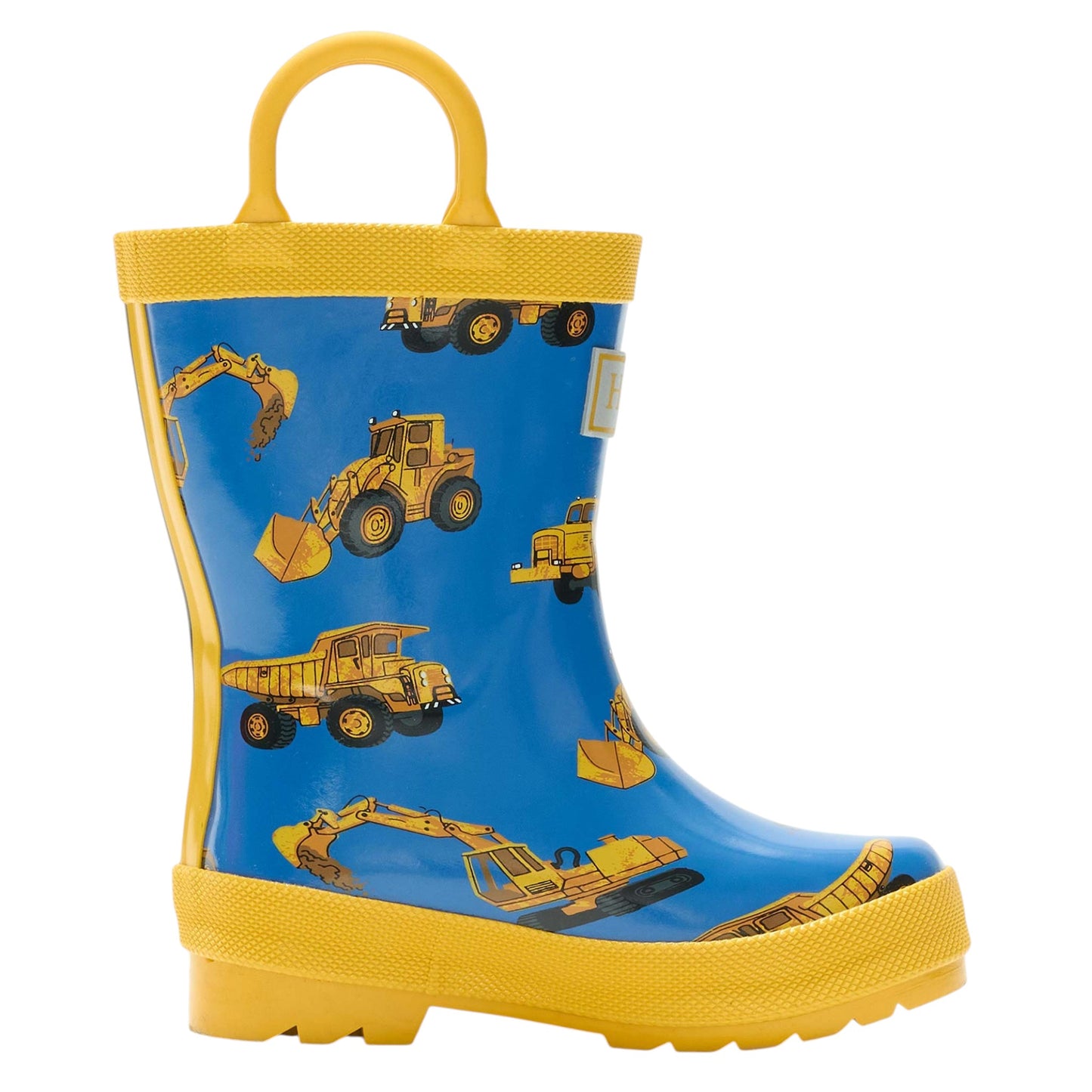 Hatley Construction Trucks Rain Boots