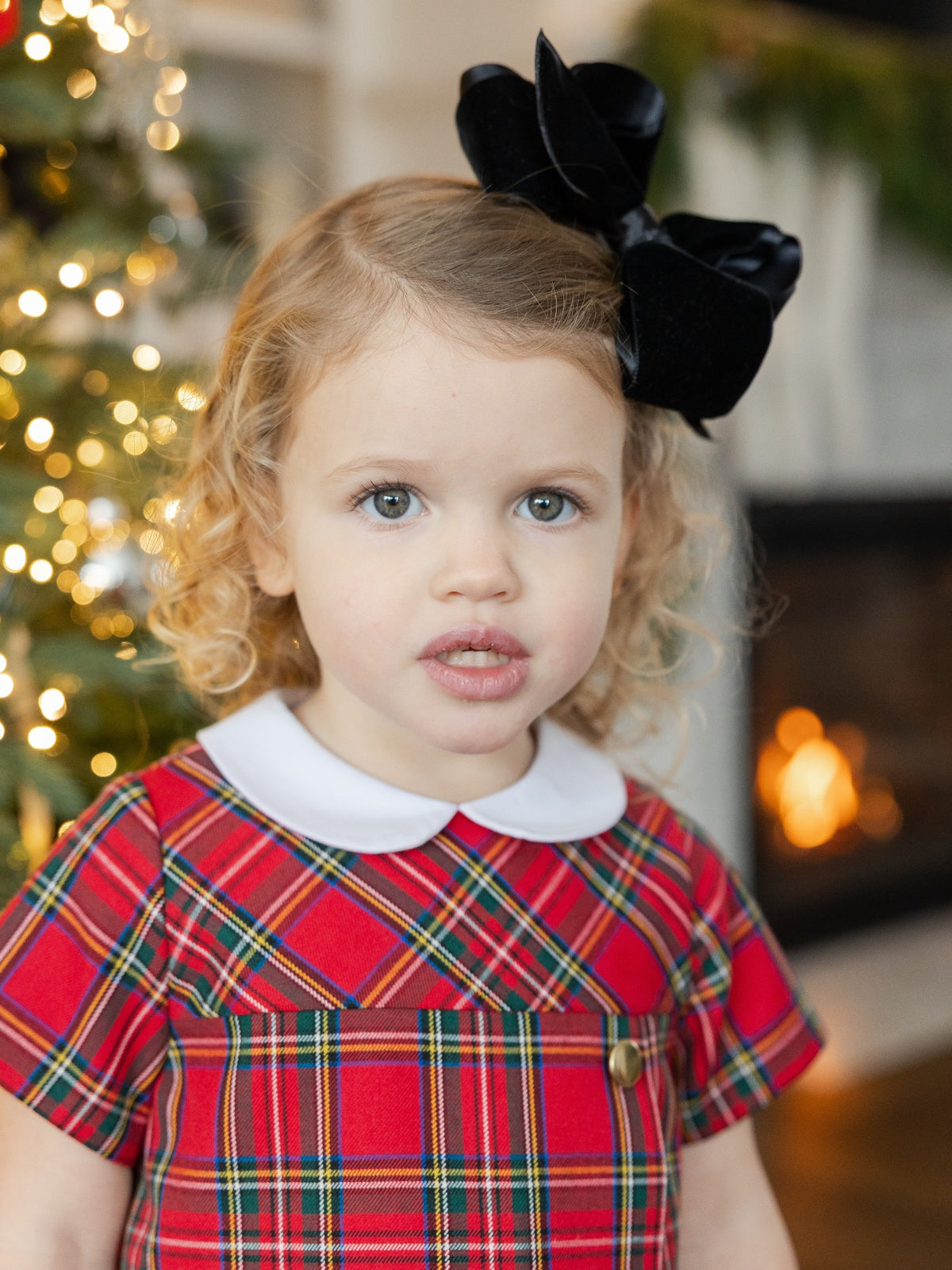 Florence Eiseman Plaid Dress With Buttons