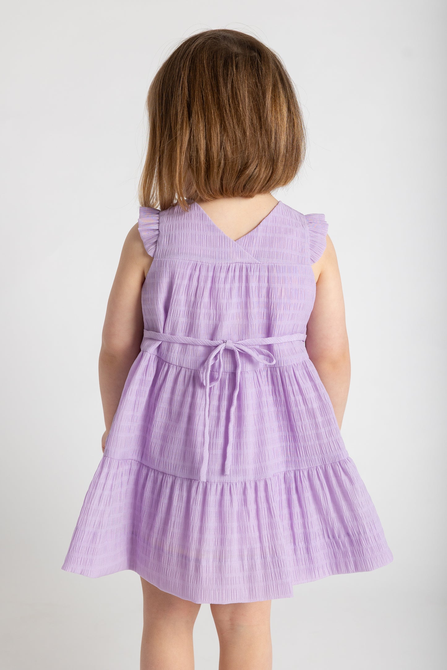 Florence Eiseman Crinkle Lawn Dress With Flower