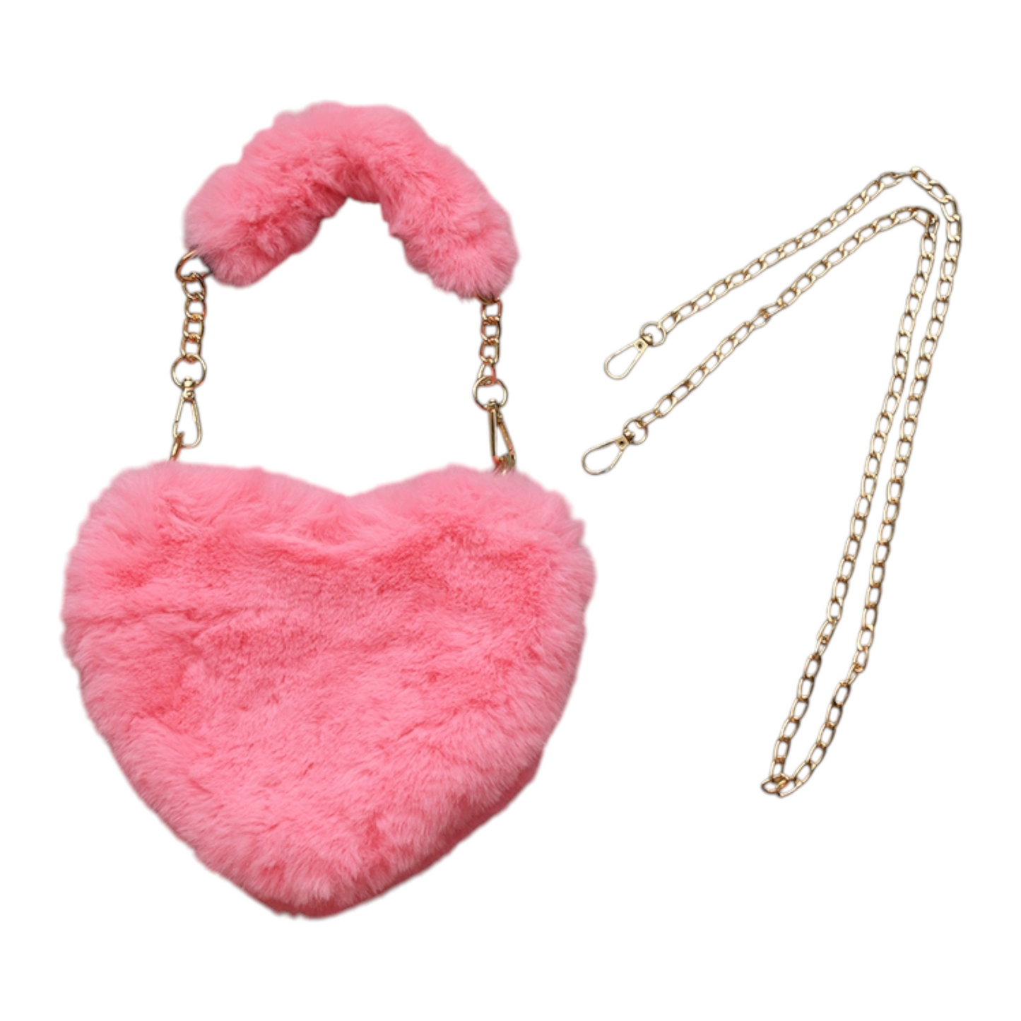 Sparkle Sisters Furry Heart Purse