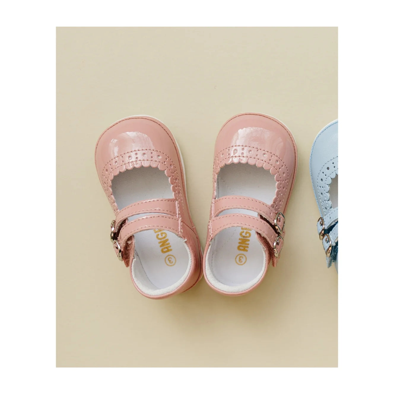 L'Amour Elise Double Strap Mary Jane