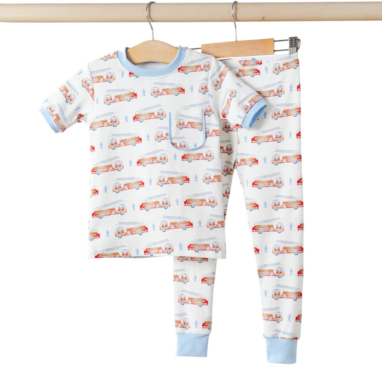 Nola Tawk Heroes on Wheels Organic Cotton Pajama Set