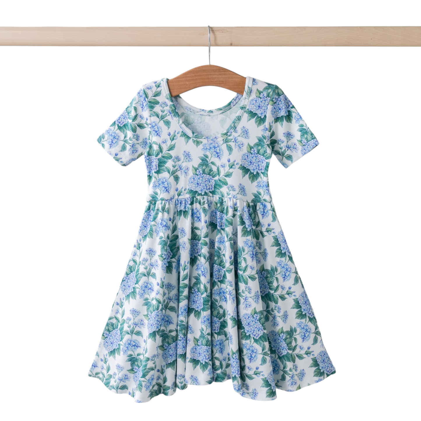 Nola Tawk Hydrangea Organic Cotton Twirl Dress