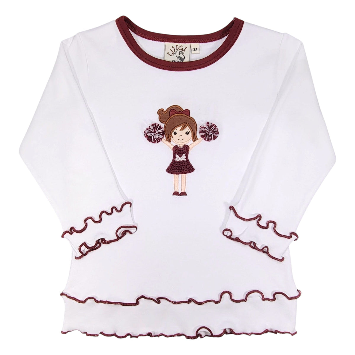 Luigi Cheerleader Lettuce Edge T-Shirt
