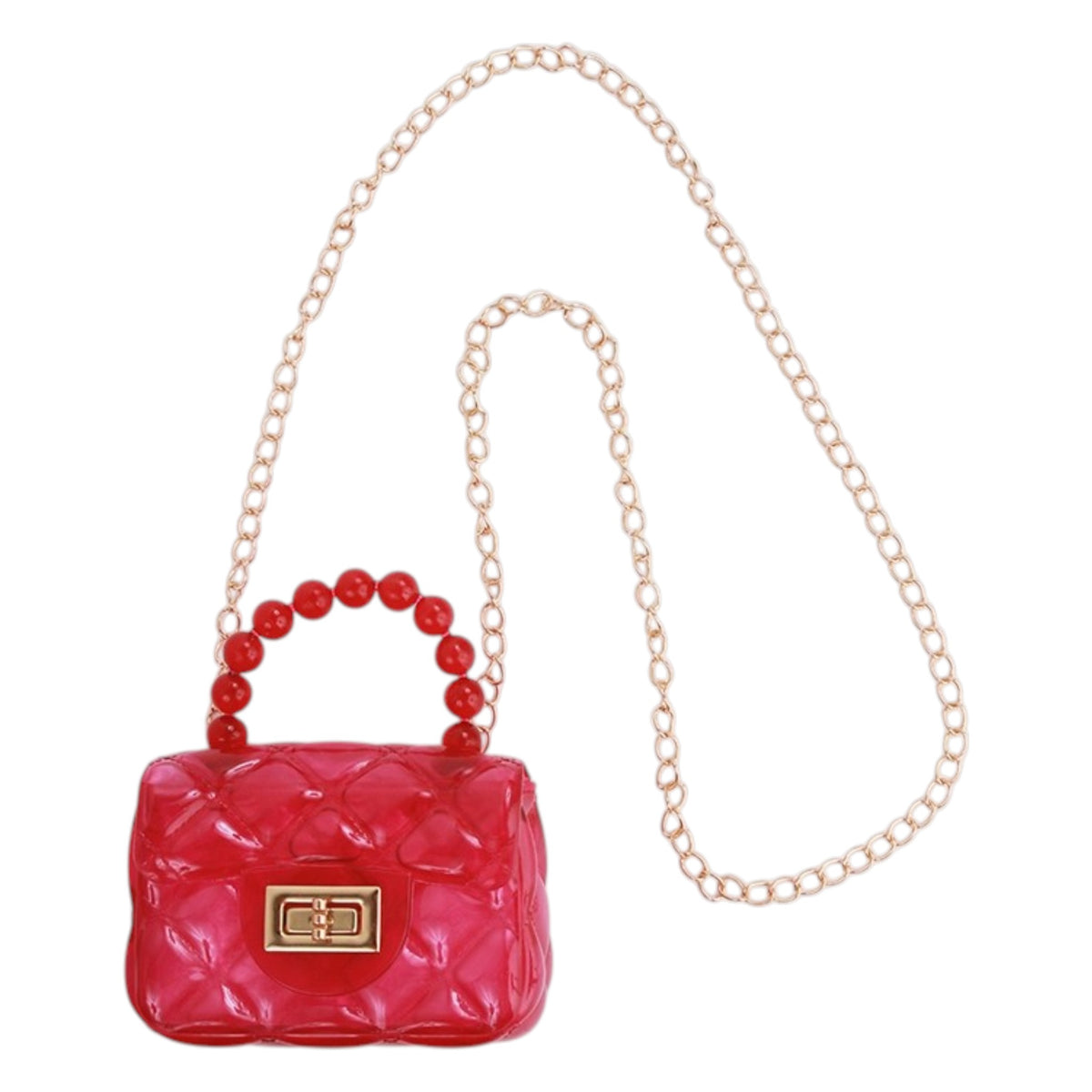 Sparkle Sisters Clear Jelly Purse