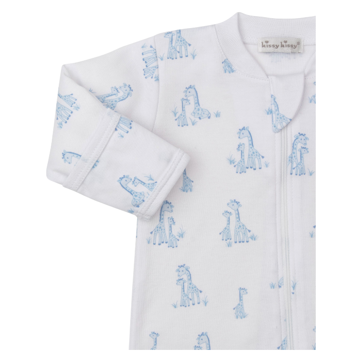 Kissy Kissy Giraffe Grace Zip Footie
