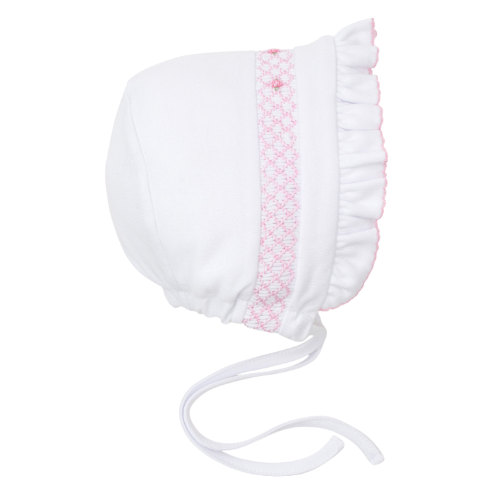 Kissy Kissy CLB Fall 25 Hand Smocked Bonnet