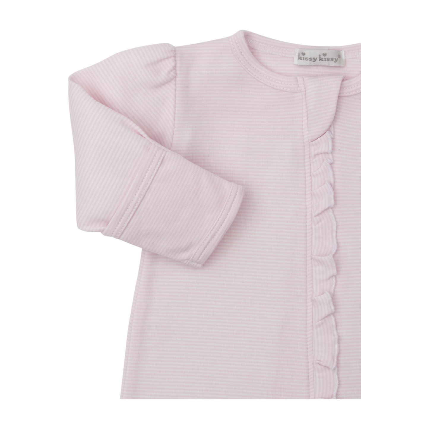 Kissy Kissy Forest Fanfare Stripe Zip Footie