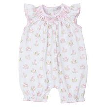 Load image into Gallery viewer, Kissy Kissy Cottontail Hollows Print Playsuit